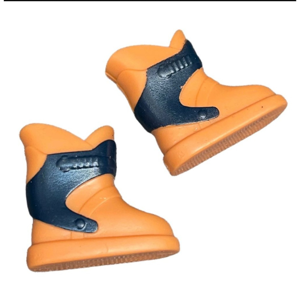 Mattel My Scene Chillin’ Out Chelsea Orange Snow Ski Boots Replacement Pair
